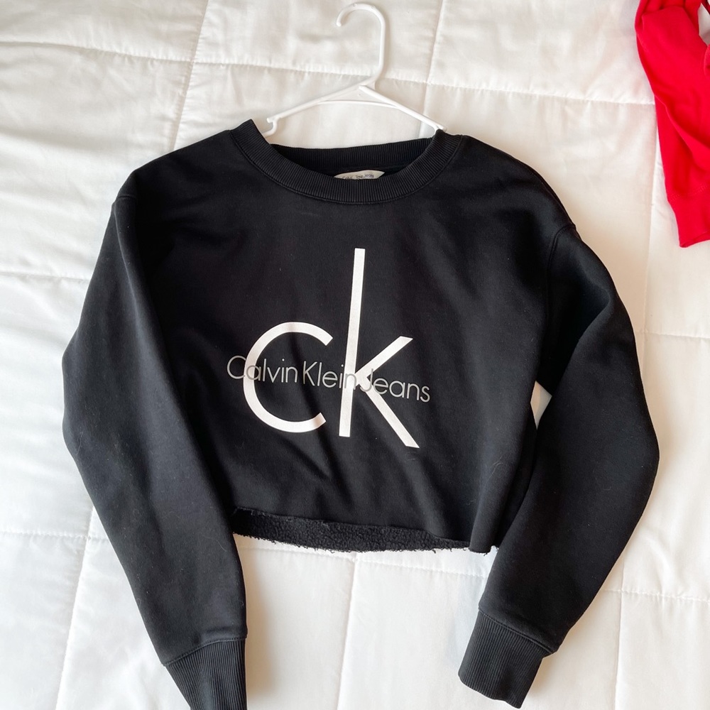 Calvin Klein Crop Crewneck